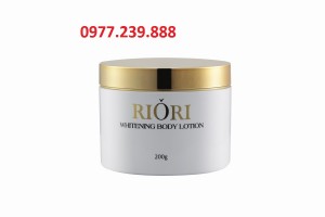 Whitening body lotion riori