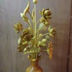 bán hoa sen gỗ thờ