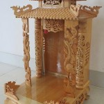 bàn thờ thần tài thổ địa bằng gỗ