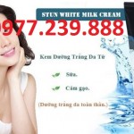 Stun White Milk Cream từ gạo