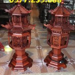 bán đèn mái chùa bằng gỗ