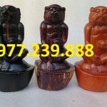 tượng khỉ gỗ hương giá rẻ