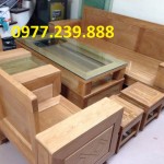 bán sofa gỗ sồi