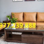 bộ bàn ghế sofa góc chữ u gỗ sồi nga